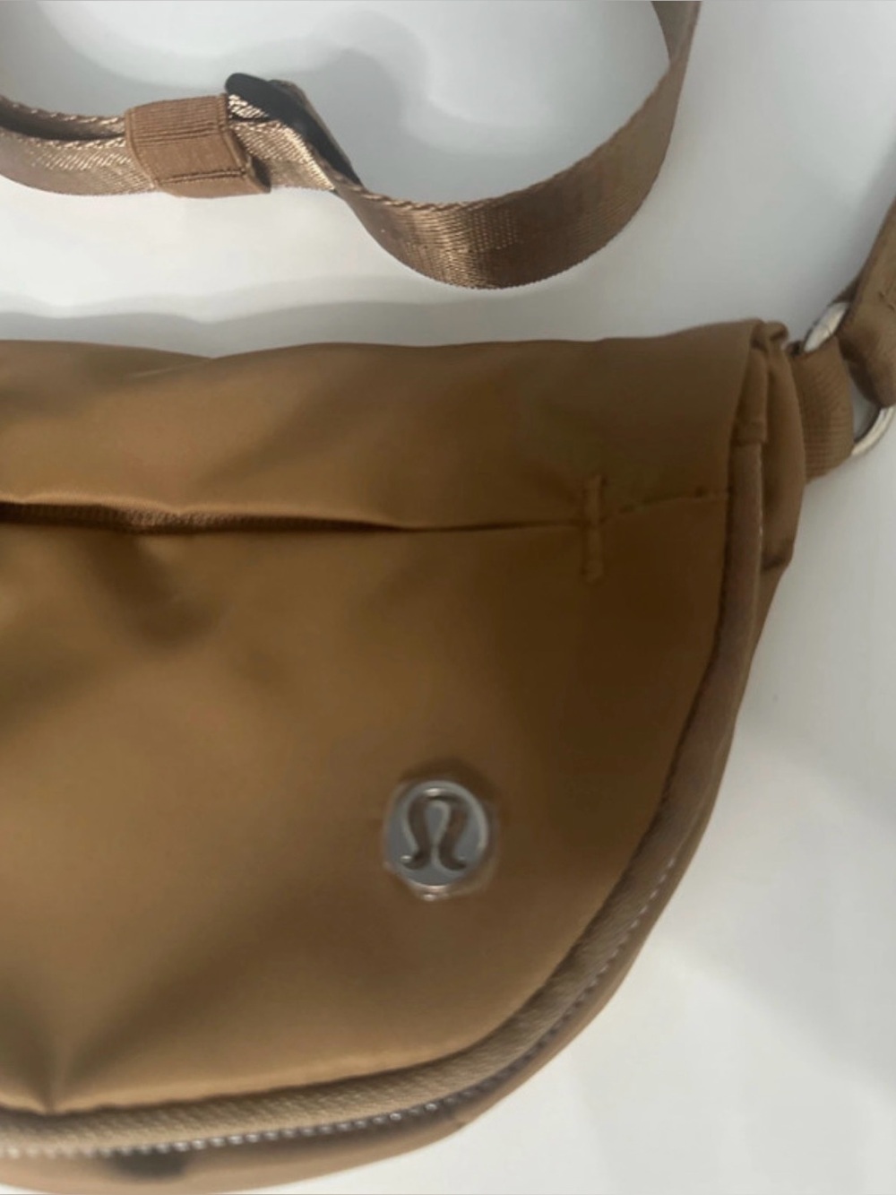 Lululemon Tan All Night Festival Mini Crossbody Belt Bag NWOT